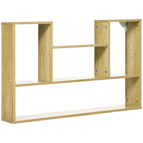 easycomfort easycomfort scaffale in legno truciolato a 4 ripiani per soggiorno camera da letto cucina e ingresso 100x15x60 cm