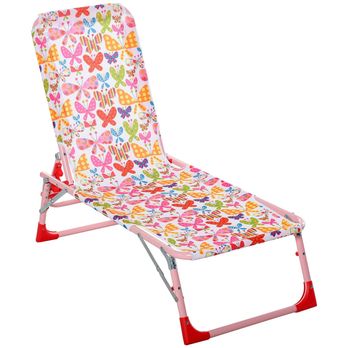 easycomfort easycomfort sdraio per bambini pieghevole schienale reclinabile rosa ean 8054111846288