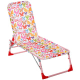 easycomfort easycomfort sdraio per bambini pieghevole schienale reclinabile rosa ean 8054111846288