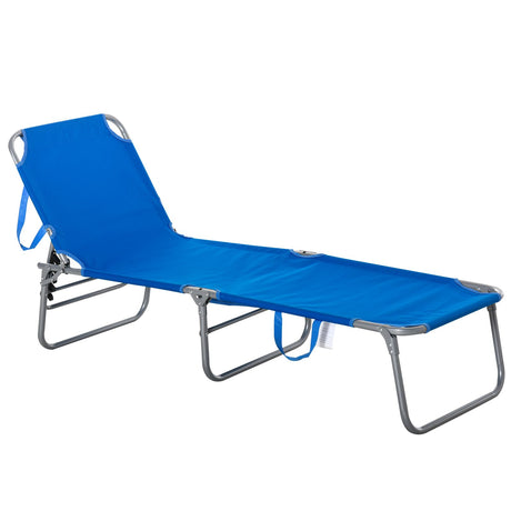 easycomfort easycomfort sdraio pieghevole 5 reclinazioni e tasca laterale brandina prendisole in acciaio e oxford blu ean 8054144137346