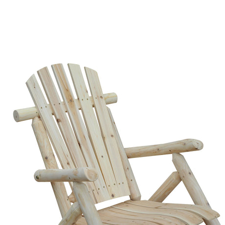 easycomfort easycomfort sedia a dondolo da giardino stile adirondack in legno 66x96x98cm ean 8055776912448