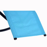 easycomfort easycomfort sedia a dondolo moderna in textilene blu 154x80x84cm ean 8054144138282