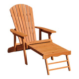 easycomfort easycomfort sedia a sdraio in legno adirondack con poggiapiedi ean 8055776912806