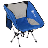 easycomfort easycomfort sedia da campeggio pieghevole con sacca da viaggio blu 58x49x64 cm ean 8054111845748