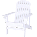 easycomfort easycomfort sedia da giardino adirondack in legno bianco 97x72 39x93cm ean 8054111840200