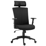 easycomfort easycomfort sedia da ufficio ergonomica con poggiatesta e supporto lombare altezza e braccioli regolabili 65x63x119 129cm nero