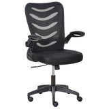 easycomfort easycomfort sedia da ufficio ergonomica poltrona girevole altezza regolabile e braccioli sollevabili 58 5x58x94 5 103 5cm nero