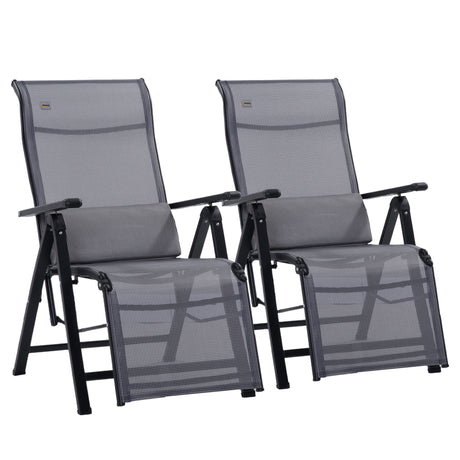 easycomfort easycomfort sedia sdraio da giardino zero gravity set 2 pezzi con schienale regolabile su 9 posizioni e cuscini 65x70x111cm grigio