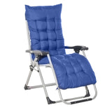 easycomfort easycomfort sedia sdraio pieghevole da giardino con schienale reclinabile blu ean 8054144134390