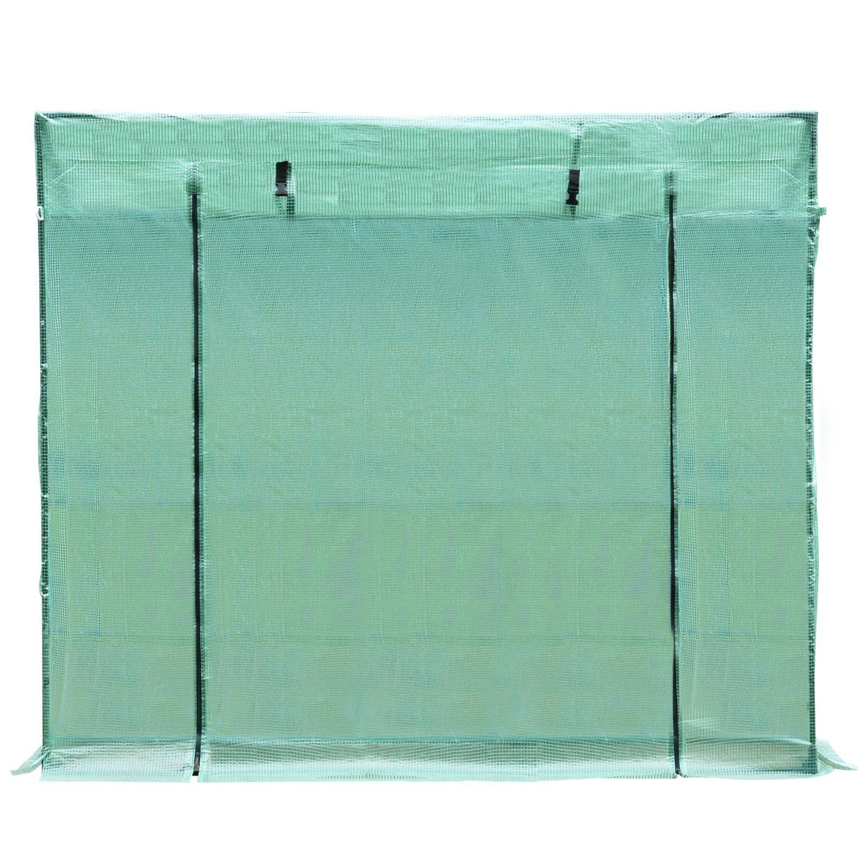 easycomfort easycomfort serra da giardino per piante pomodori 200x77x170 cm in pe telaio in acciaio ean 8054111841689