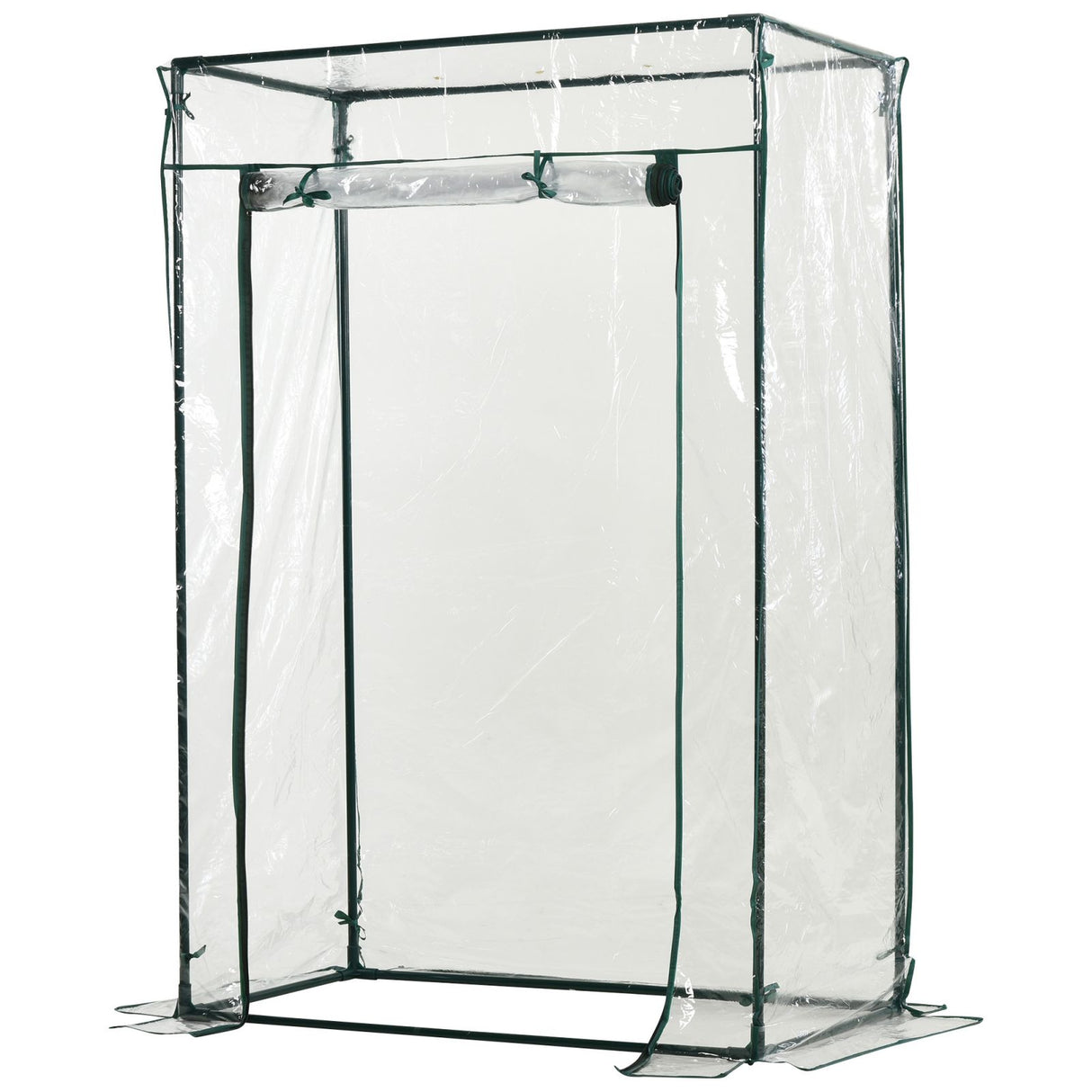 easycomfort easycomfort serra rettangolare in pvc trasparente 100x50x150cm