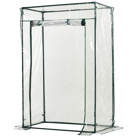 easycomfort easycomfort serra rettangolare in pvc trasparente 100x50x150cm