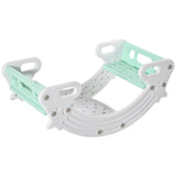 easycomfort easycomfort set 2 in 1 altalena per bambini e tavolo e sedie per bambini con 2 seggiolini in hdpe 100x54x42 cm