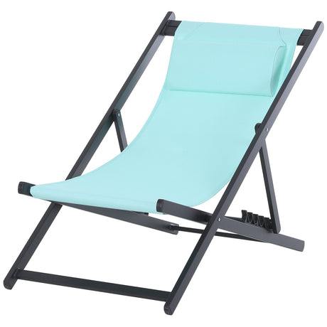 easycomfort easycomfort set 2 sedie sdraio pieghevoli in alluminio e texilene azzurro ean 8054144133683