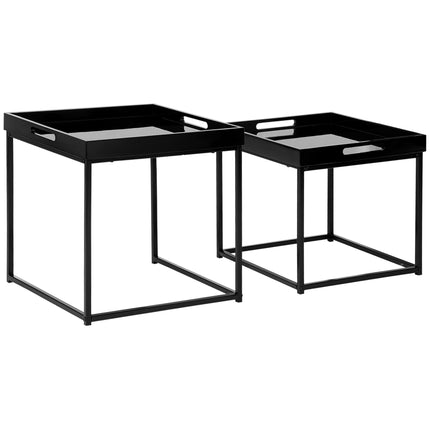immagine-1-easycomfort-easycomfort-set-da-2-tavolini-da-caffe-impilabili-con-finitura-lucida-e-telaio-in-acciaio-nero