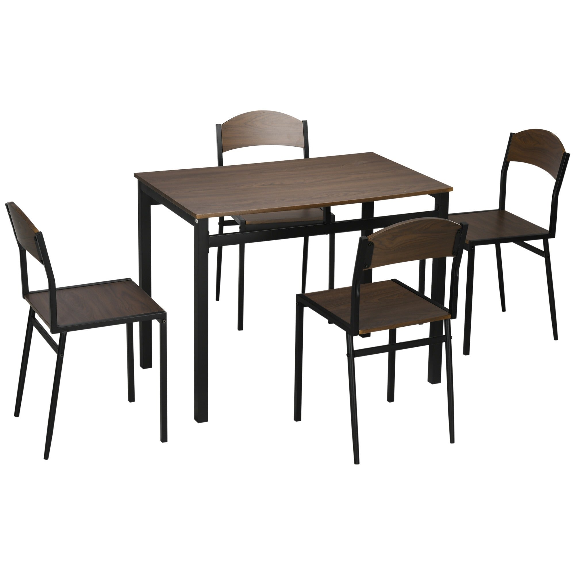 Set tavolo e 4 sedie rovere| Versa Home