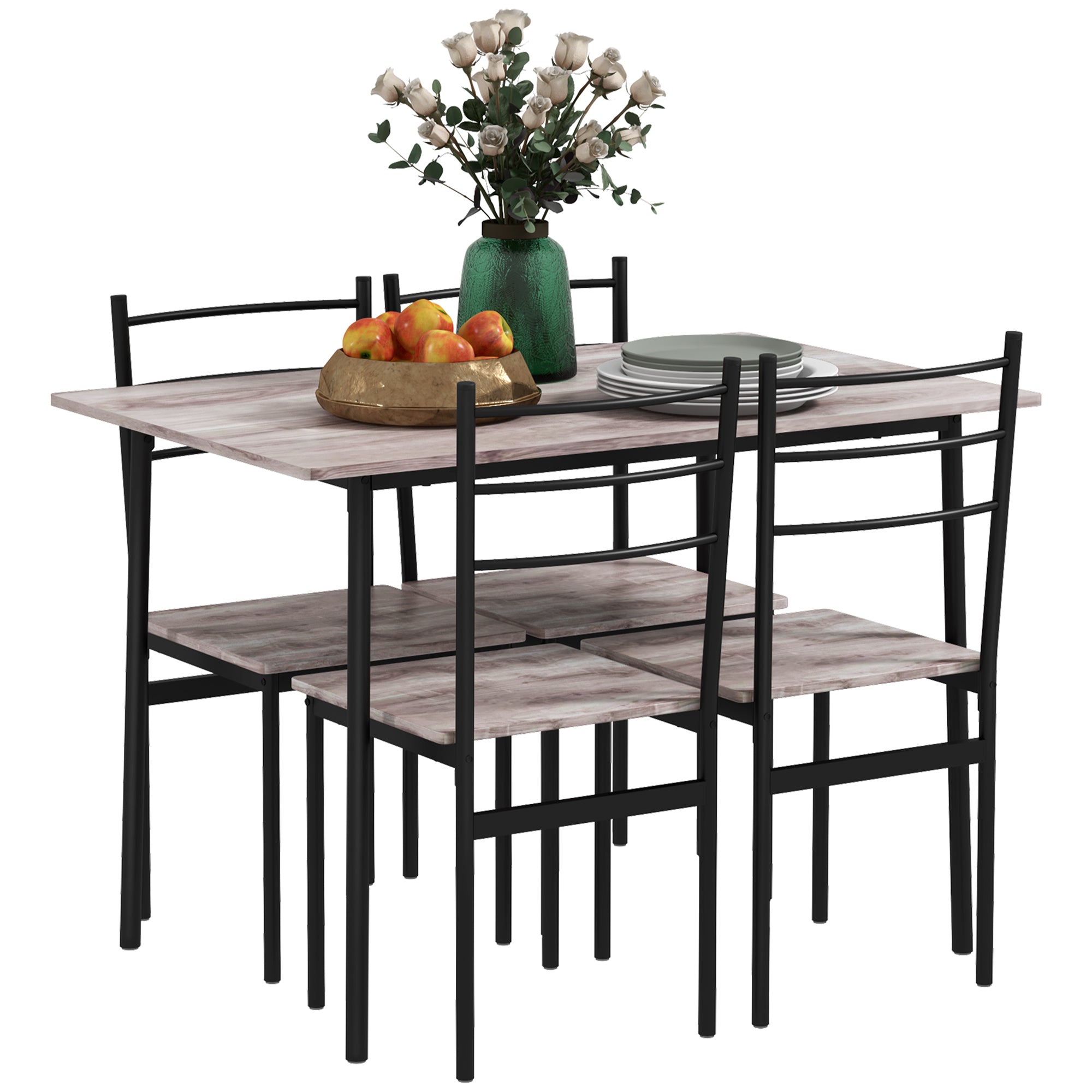 Composizione tavolo con sedie - Castellani Shop