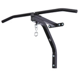 easycomfort easycomfort staffa di supporto per sacco da boxe con barra per trazioni 93x47x51cm nero