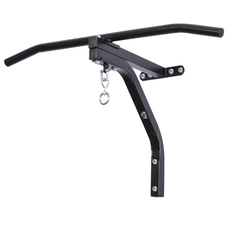 easycomfort easycomfort staffa di supporto per sacco da boxe con barra per trazioni 93x47x51cm nero