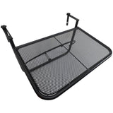 easycomfort easycomfort tavolino da balcone ringhiera appeso braccio e ripiano regolabile nero 60 x 56 5 x 45 cm ean 8054111846509