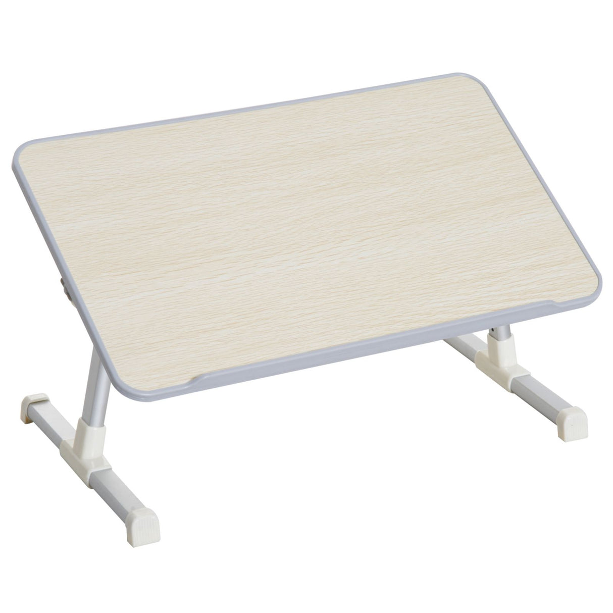 easycomfort easycomfort tavolino vassoio da letto regolabile in legno e acciaio 54x30x22 5 32cm ean 8054111840286