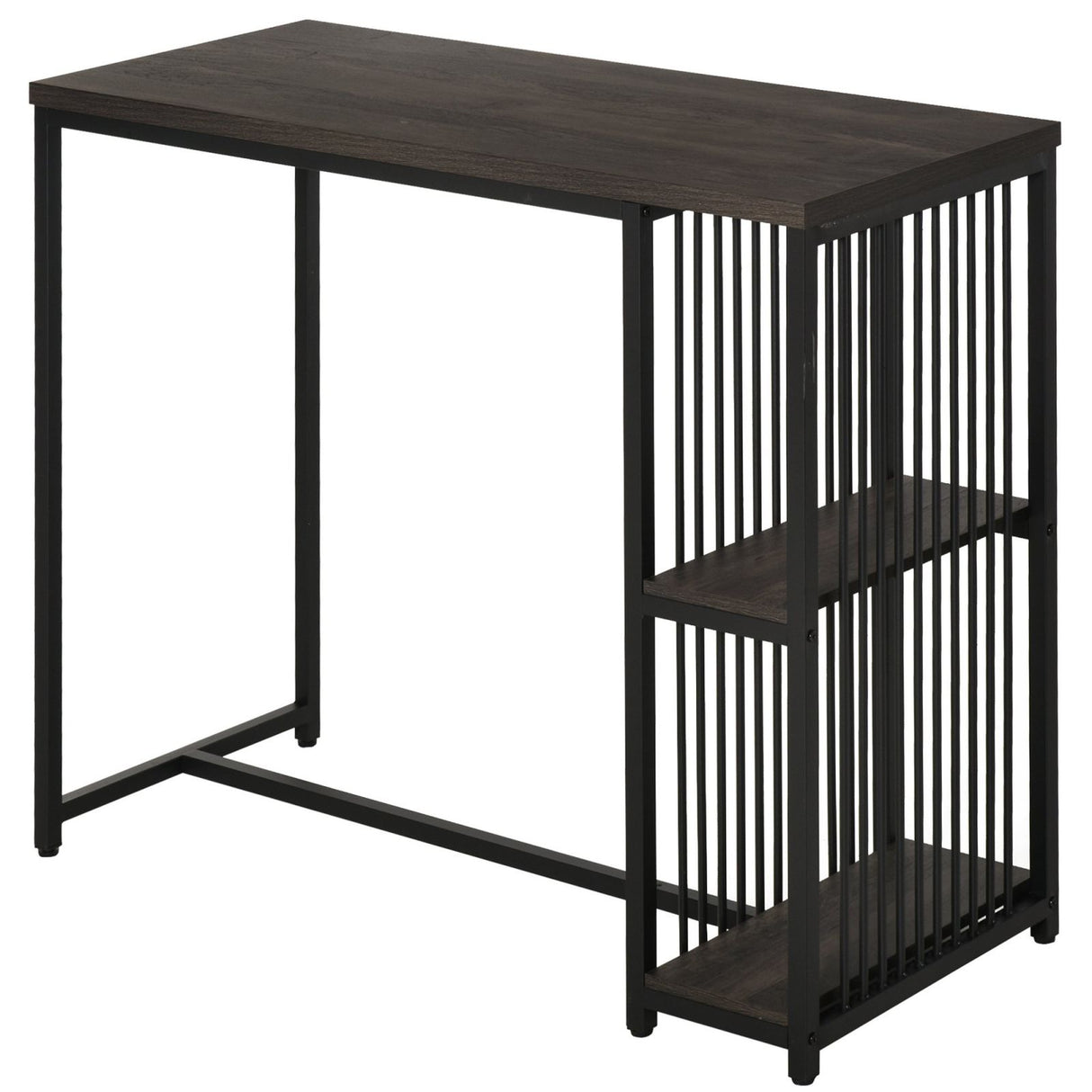 easycomfort easycomfort tavolo alto da bar e cucina struttura in acciaio con 2 mensole ean 8054144138084