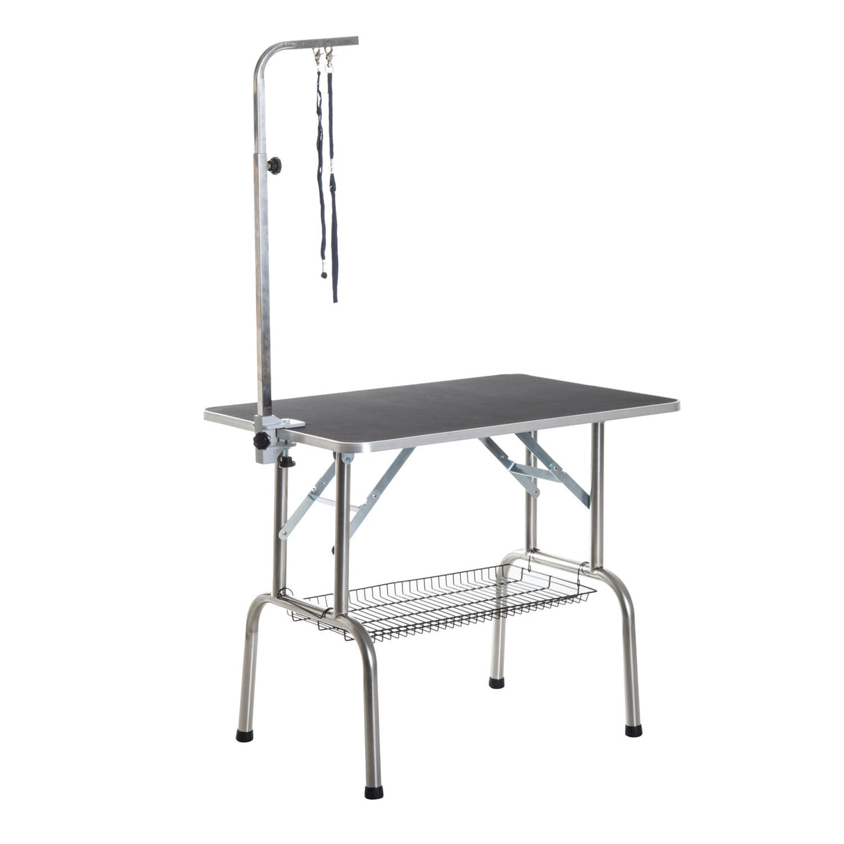 easycomfort easycomfort tavolo da toelettatura e tosatura cani gatti con cestino 91 5x61 5x77cm ean 8054144138503