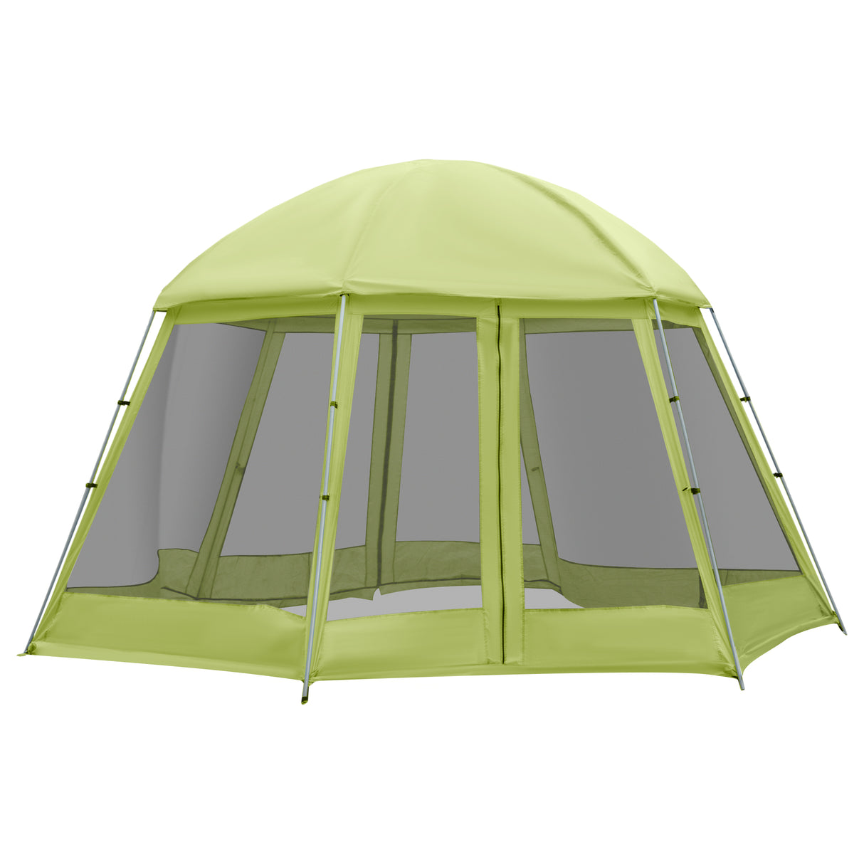 easycomfort easycomfort tenda da campeggio per 6 8 persone con borsa funi e picchetti 493x493x240cm