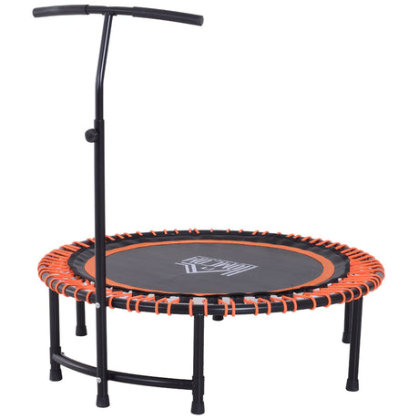 easycomfort easycomfort trampolino elastico fitness con manubrio nero e arancione 114 3cm ean 8054144132679