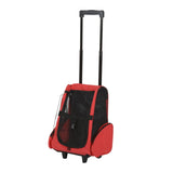 easycomfort easycomfort trolley zaino 2 in 1 per piccoli animali domestici rosso 35x27x49cm ean 8054111842730
