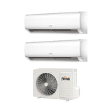 ferroli climatizzatore condizionatore ferroli dual split inverter serie diamant plus m 712 con 14 2 r 32 wi fi integrato 700012000 novita ean 8059657010773