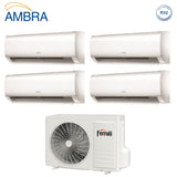 ferroli climatizzatore condizionatore ferroli quadri split inverter serie ambra m 7779 con 28 4 r 32 wi fi integrato 7000700070009000 novita