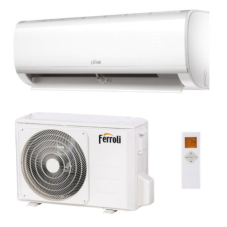 ferroli climatizzatore condizionatore inverter ferroli diamant plus s 12000 btu r 32 wi fi integrato novita ean 8059657000309