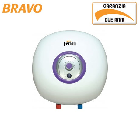 ferroli scaldabagno elettrico ferroli modello sottolavello bravo sn 15 litri garanzia 2 anni ean 6938771379565