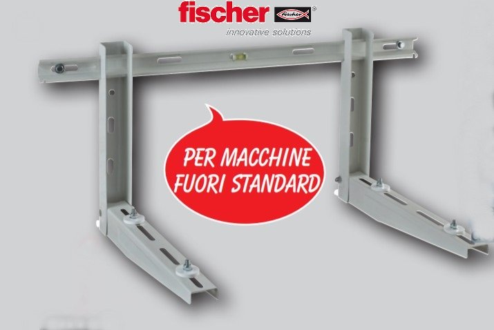 Fischer Reinforced Support Bracket For Air Conditioners Air Conditioners  For Non-Standard Machines Klima Strong 560x400x800