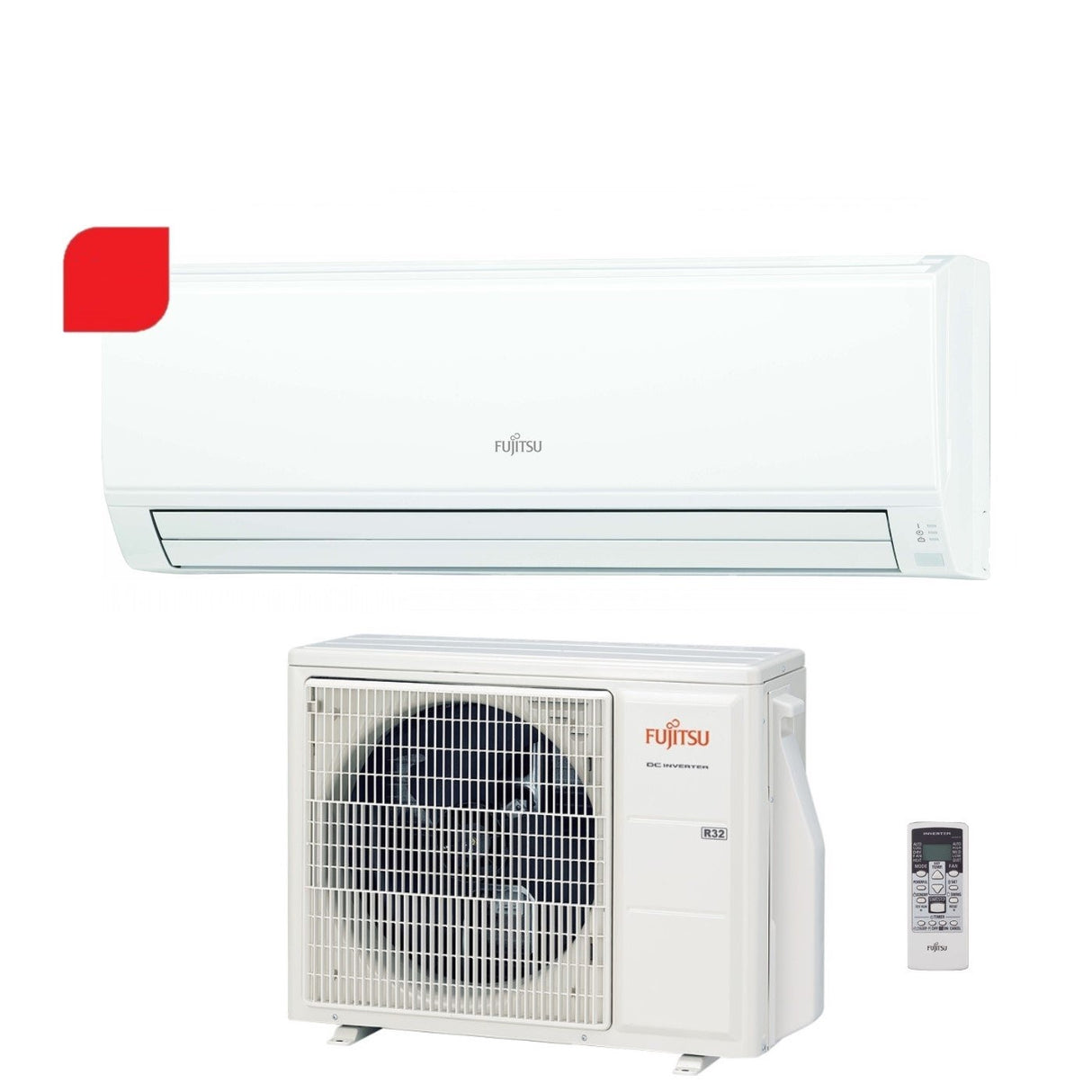 fujitsu climatizzatore condizionatore fujitsu inverter serie kl 24000 btu asyg24klca r 32 ean 8059657003928