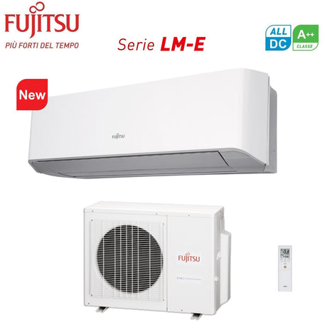 fujitsu climatizzatore condizionatore fujitsu inverter serie lm e 12000 btu asyg12lmce ex asyg12lmca r 410 classe a ean 8059657005519
