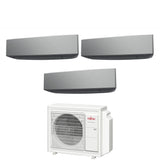 fujitsu climatizzatore condizionatore fujitsu trial split inverter serie ke silver 777 con aoyg18kbta3 r 32 wi fi integrato 700070007000 colore bianco