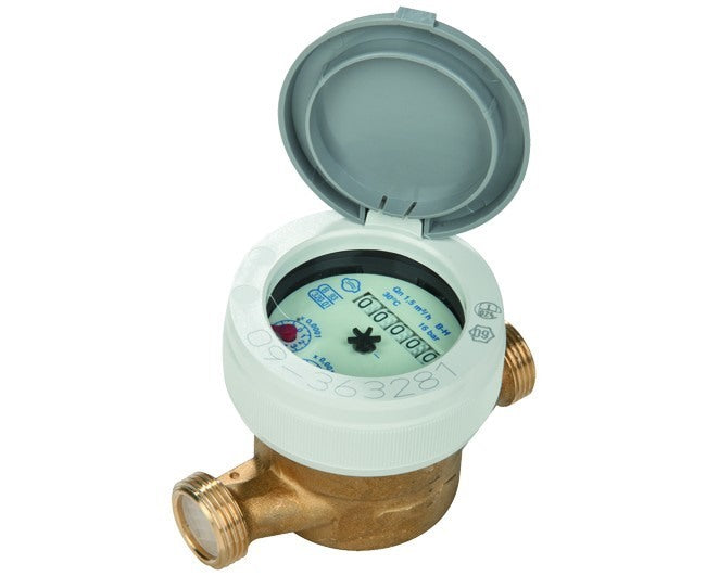 gioanola contatori acqua contatore acqua ggioanola con lettura diretta a getto unico per acque fredde diametro raccordi 34 modello dbrf ean 8022631002439