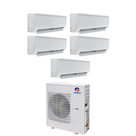 gree climatizzatore condizionatore gree penta split inverter serie bora plus 99999 con gwhd42nk6lo r 32 wi fi optional 90009000900090009000