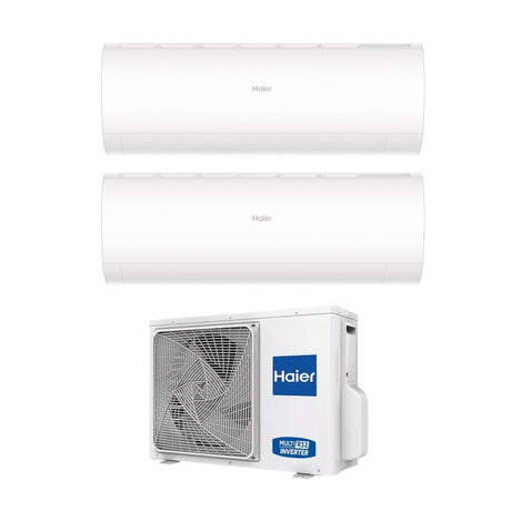 haier climatizzatore condizionatore haier dual split inverter serie pearl 912 con 2u40s2sm1fa r 32 wi fi integrato 900012000