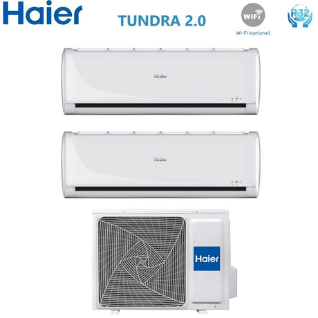 haier climatizzatore condizionatore haier dual split inverter serie tundra 2 0 712 con 2u40s2sc1fa r 32 wi fi optional 700012000 novita ean 8059657012692
