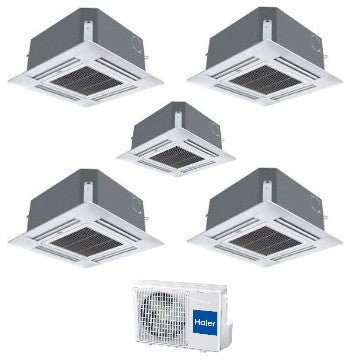 haier climatizzatore condizionatore haier penta split a cassetta classic power supermatch 9991212 con 5u34hs1era r 410 9000900090001200012000