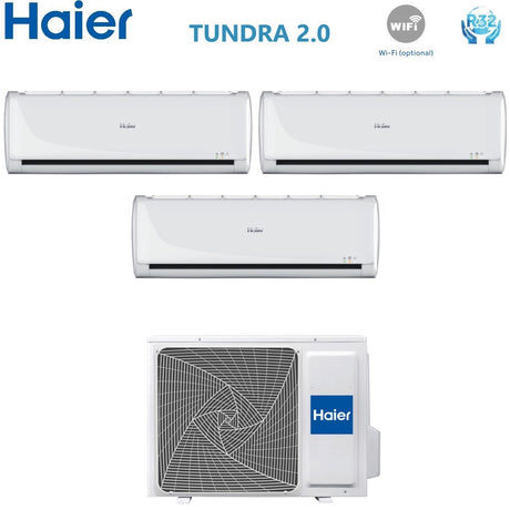 haier climatizzatore condizionatore haier trial split inverter serie tundra 2 0 799 con 3u55s2sr2fa r 32 wi fi optional 700090009000 novita