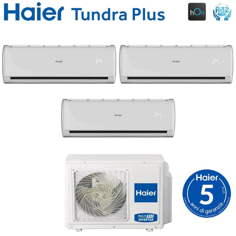 haier climatizzatore condizionatore haier trial split inverter serie tundra plus 7712 con 3u55s2sr3fa r 32 wi fi integrato 7000700012000