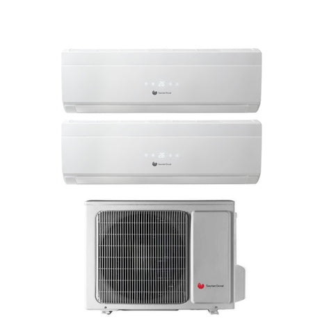 hermann saunier duval climatizzatore condizionatore hermann saunier duval dual split inverter serie uni comfort 99 con sdh19 040mc2no r 32 90009000 ean 8059657013064