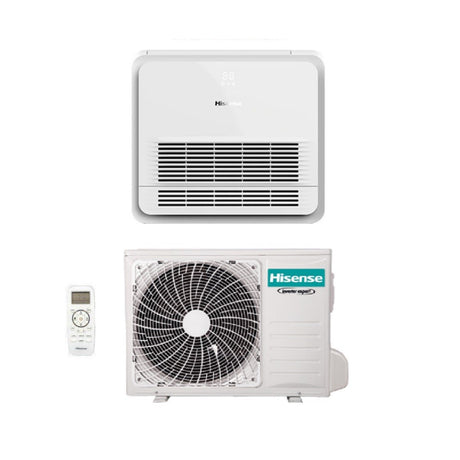 hisense climatizzatore condizionatore hisense console 9000 btu akt26ur4rk4 r 32 wi fi optional con telecomando di serie novita