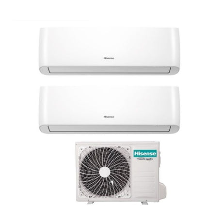 hisense climatizzatore condizionatore hisense dual split inverter serie energy pro 912 con 2amw42u4rgc r 32 wi fi integrato 900012000 novita ean 8059657013095