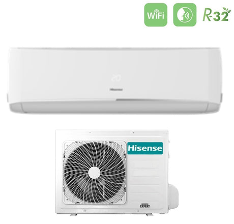 hisense climatizzatore condizionatore hisense inverter serie halo 12000 btu cbyr1203g r 32 wi fi integrato aa