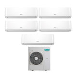 hisense climatizzatore condizionatore hisense penta split inverter serie energy pro 9991212 con 5amw125u4rta r 32 wi fi integrato 9000900090001200012000 novita